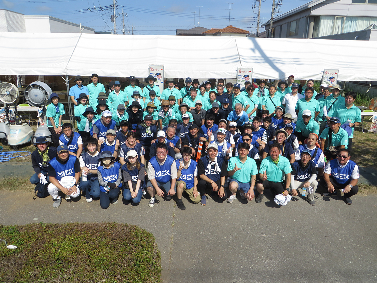 うしくかっぱ祭り清掃ボランティアに参加!